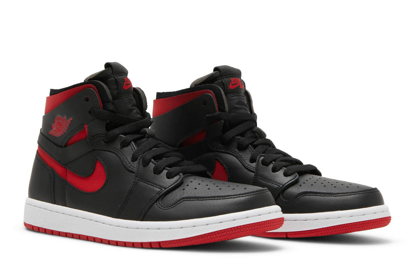 (Women) Air Jordan 1 High Zoom Comfort Black University Red CT0979-006