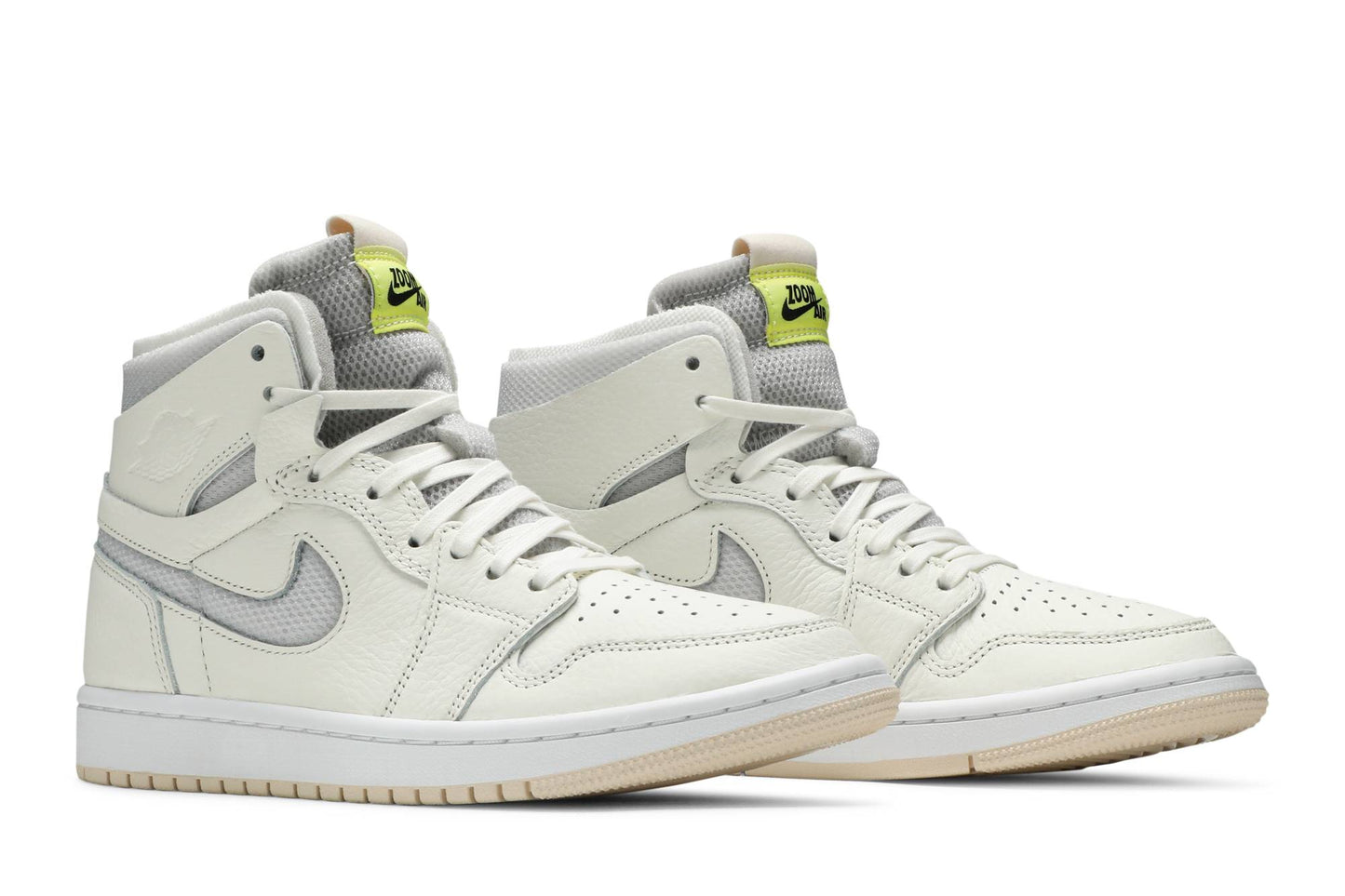 (Women) Air Jordan 1 High Zoom Pearl White CT0979-107