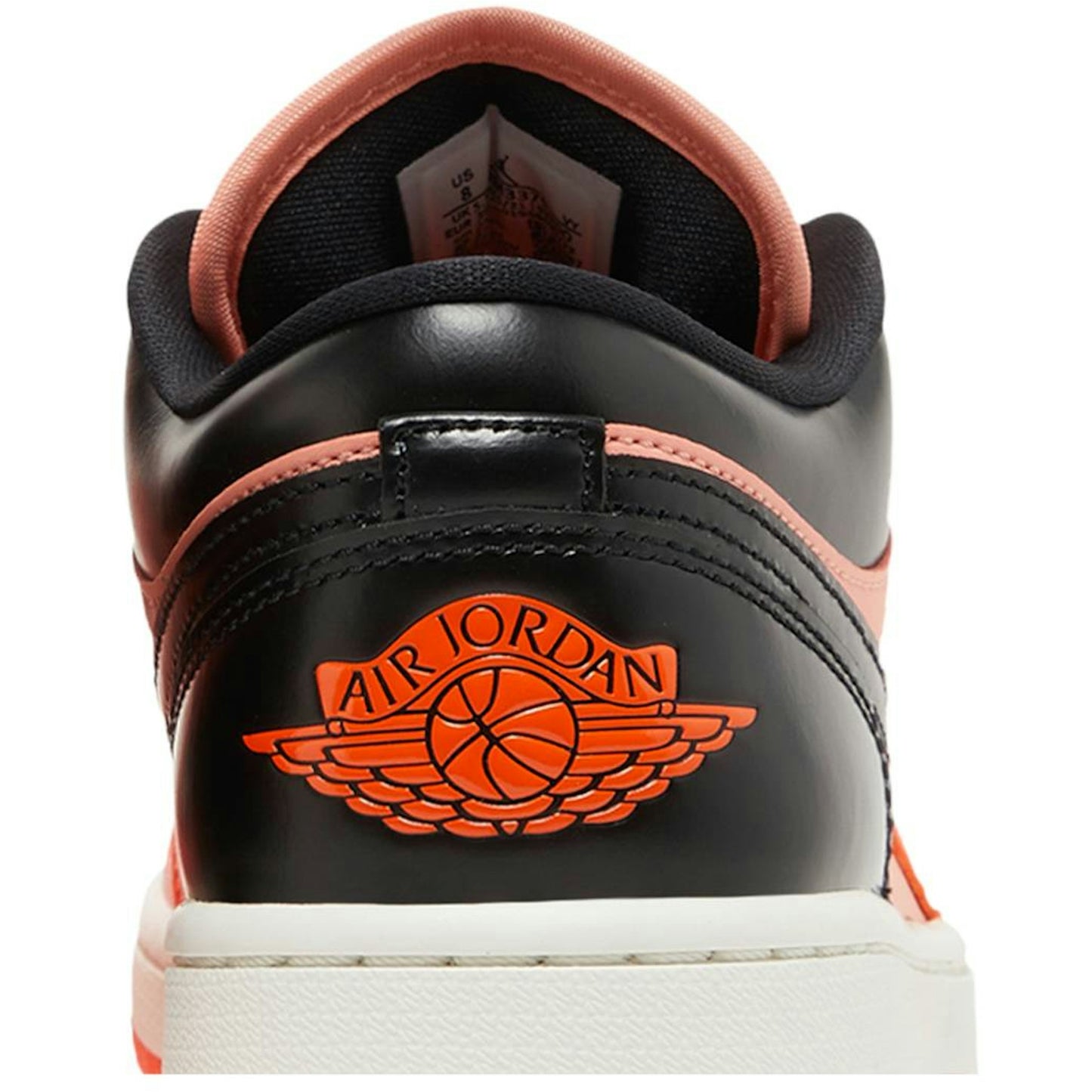 (Women) Air Jordan 1 Low S/E Orange Black DM3379-600