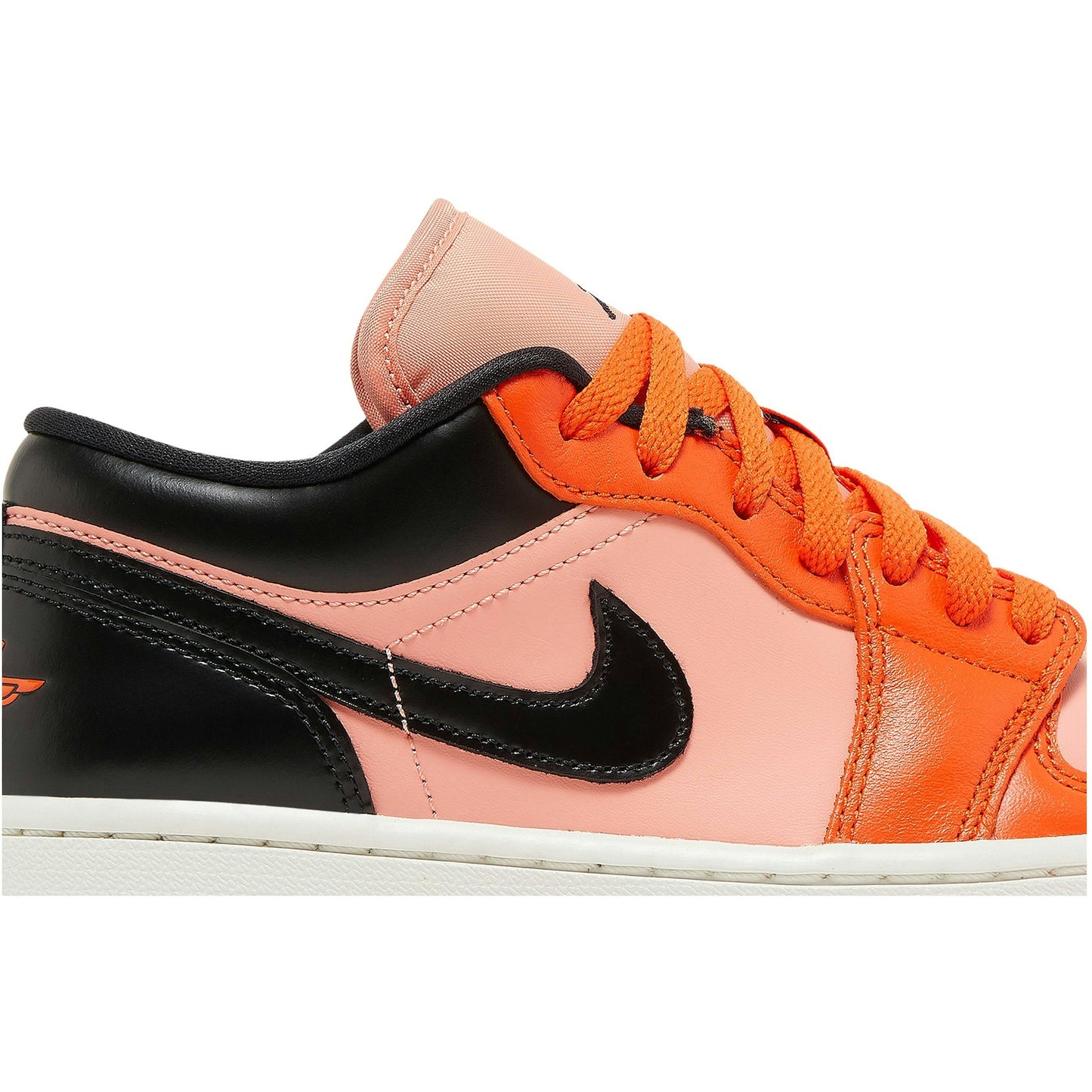 (Women) Air Jordan 1 Low S/E Orange Black DM3379-600