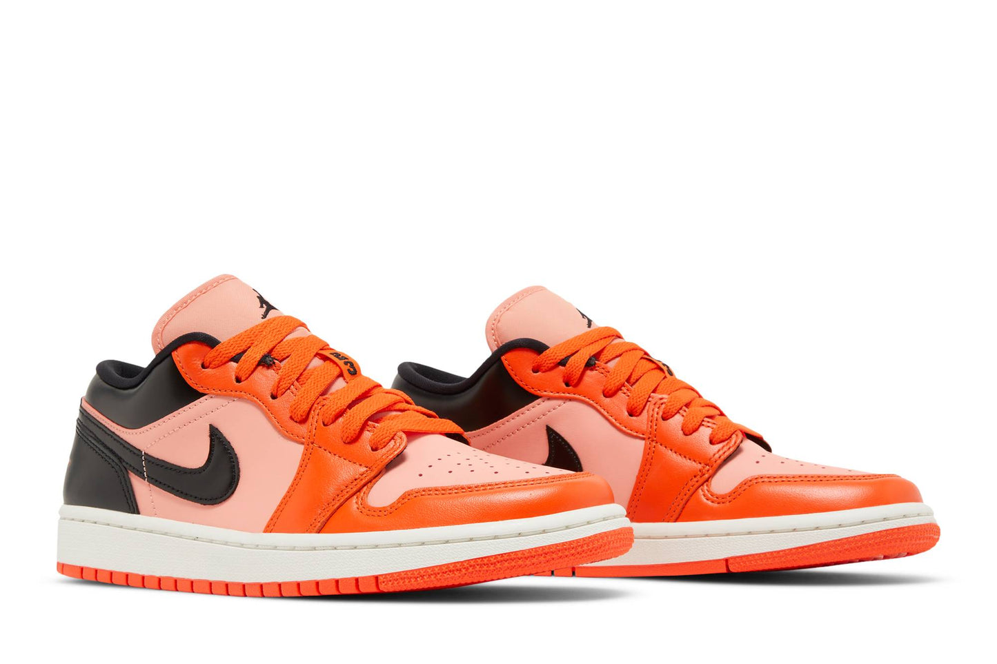 (Women) Air Jordan 1 Low S/E Orange Black DM3379-600