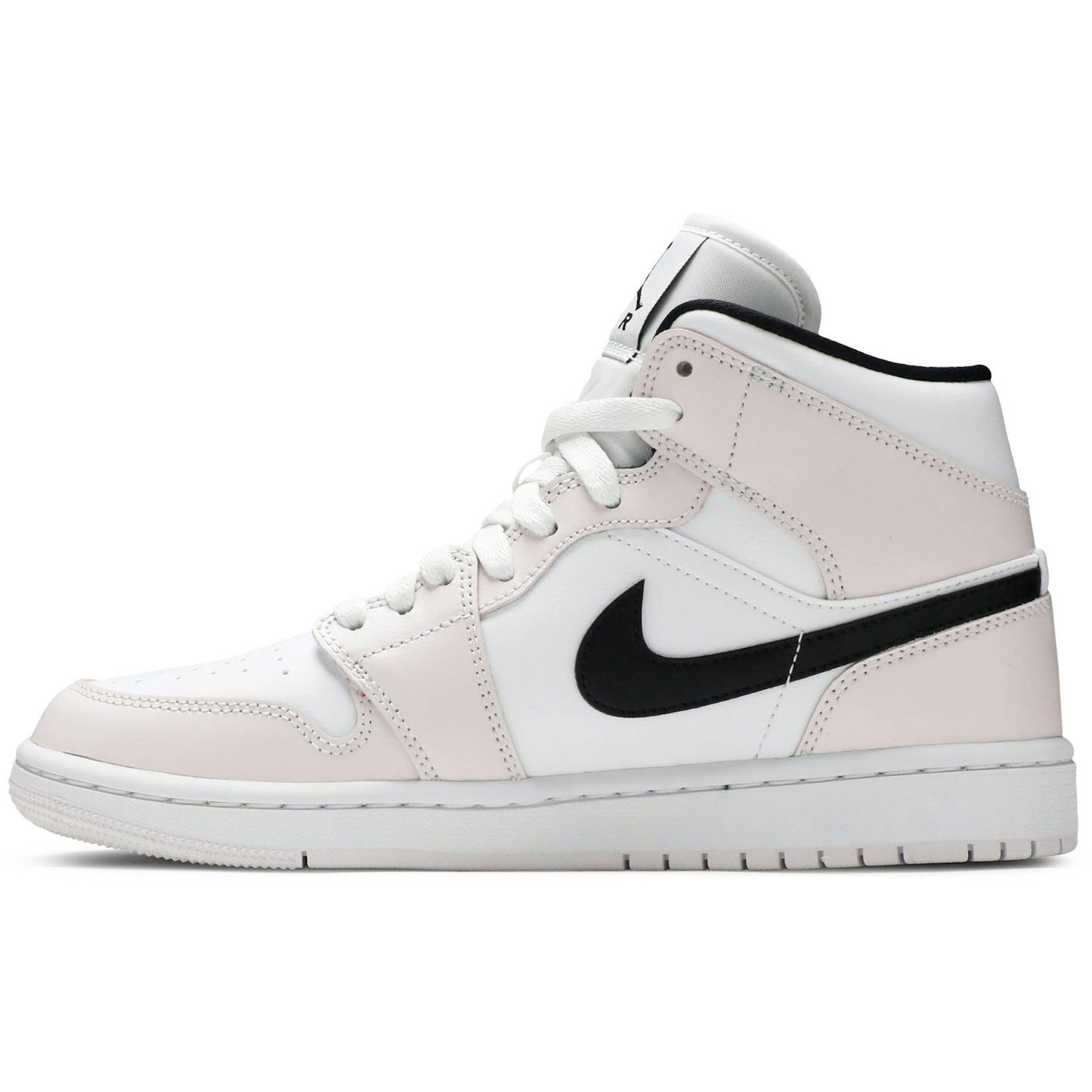 (Women) Air Jordan 1 Mid Barely Rose BQ6472-500