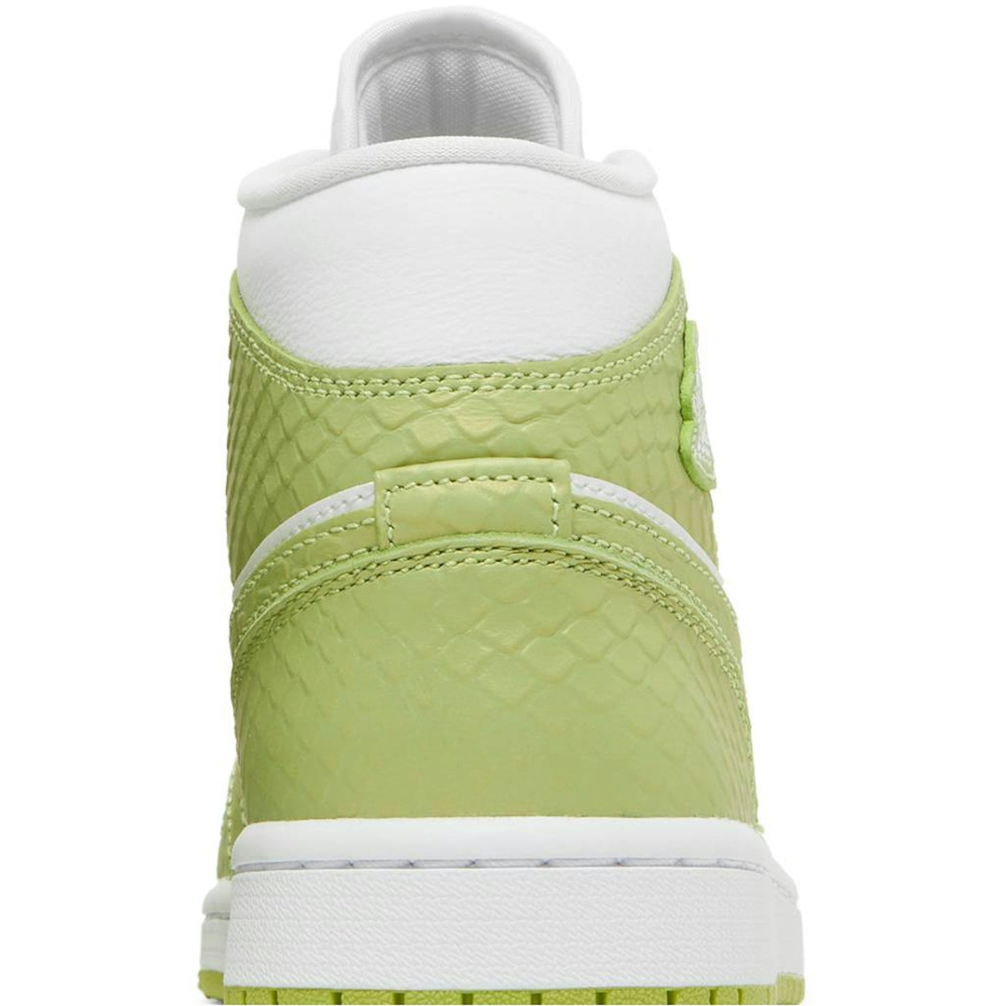 (Women) Air Jordan 1 Mid SE Green Python DV2959-113