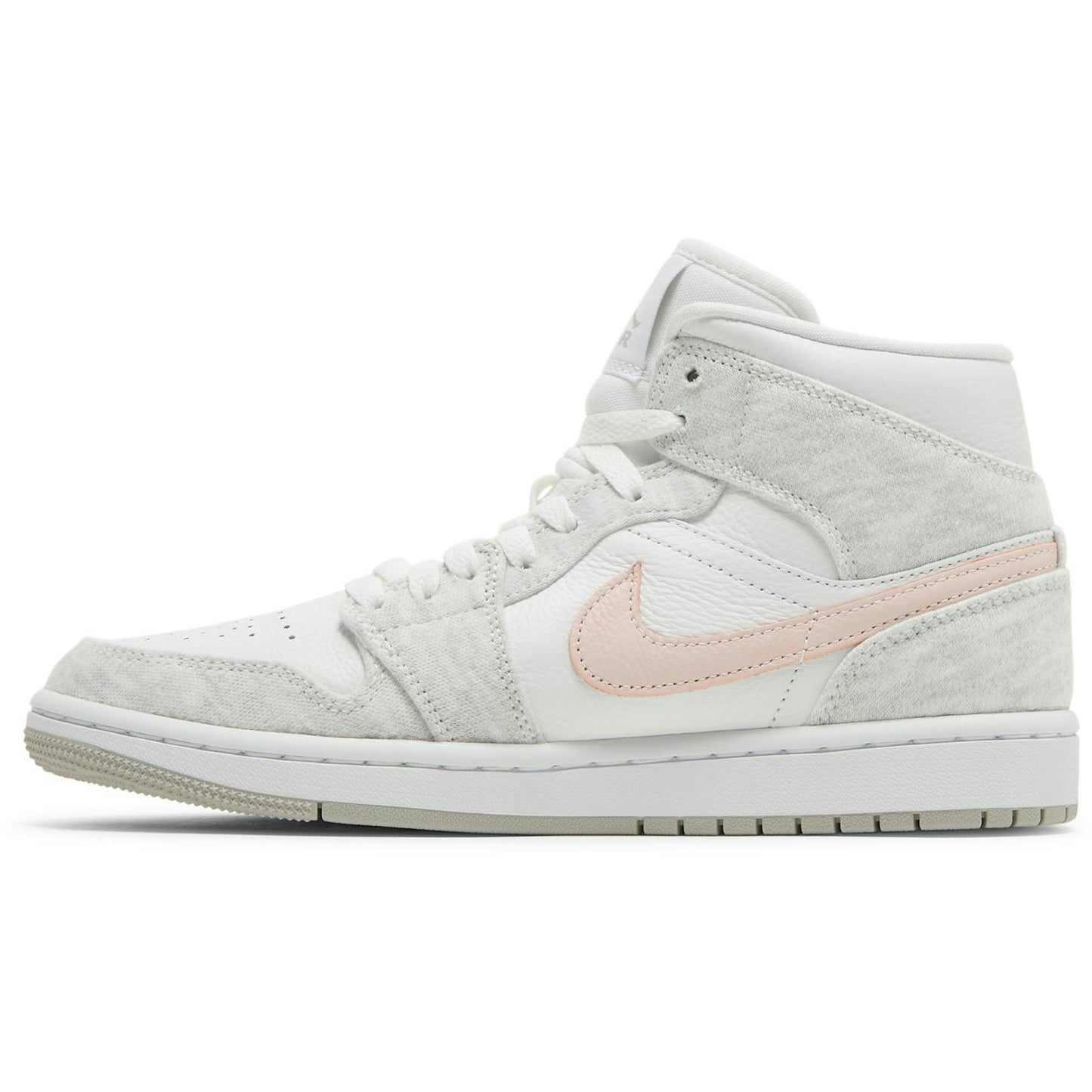 (Women) Air Jordan 1 Mid SE White Light Iron Ore DN4045-001