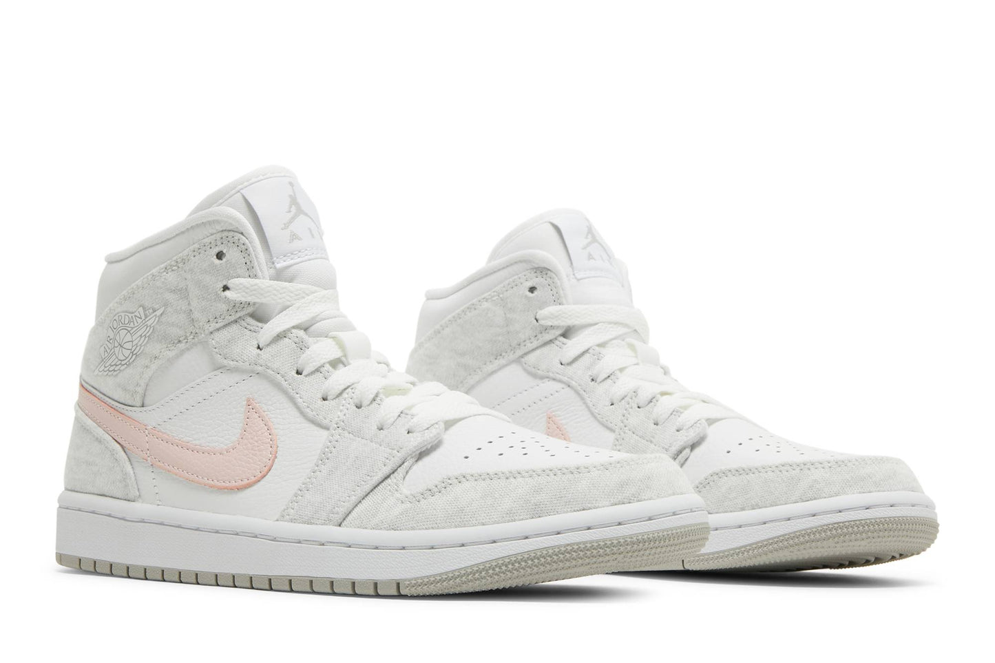 (Women) Air Jordan 1 Mid SE White Light Iron Ore DN4045-001