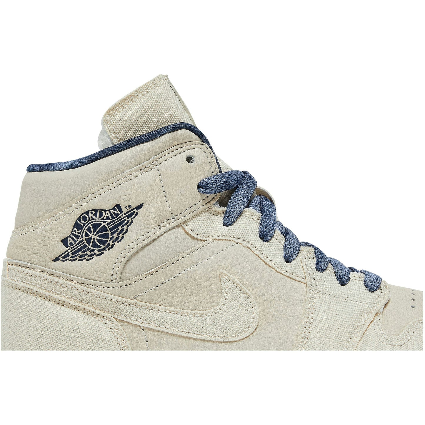 (Women) Air Jordan 1 Mid SE White Midnight Navy DM9126-104