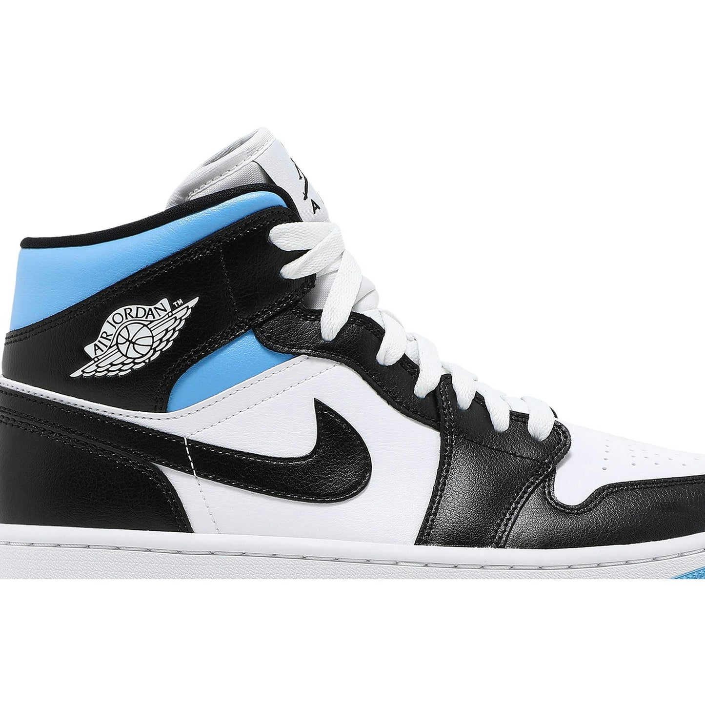 (Women) Air Jordan 1 Mid University Blue BQ6472-102