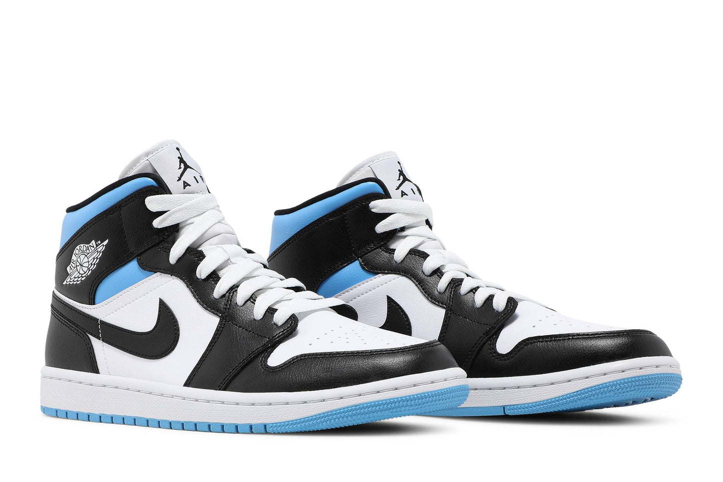 (Women) Air Jordan 1 Mid University Blue BQ6472-102