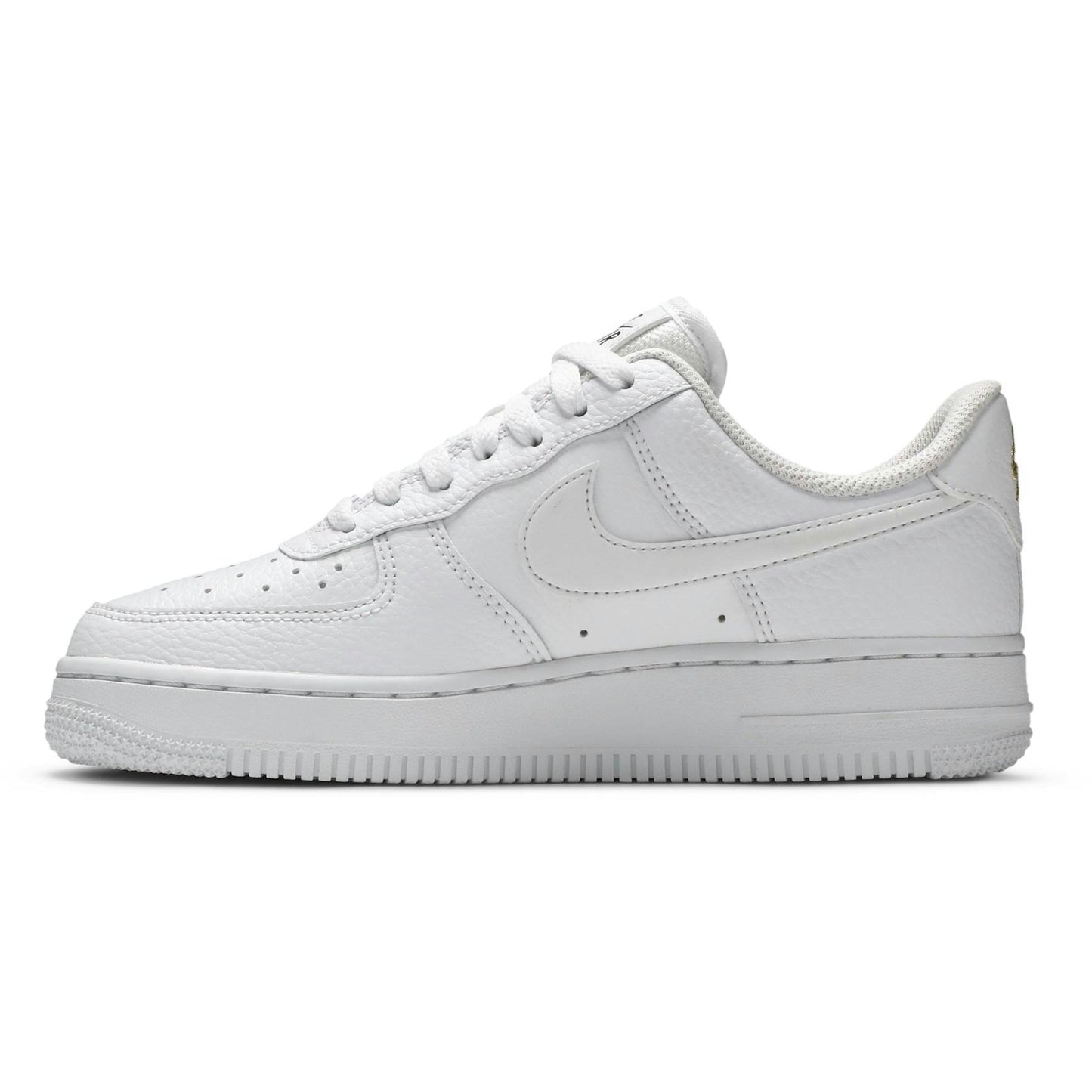 (Women) Nike Air Force 1 Low 07 Essential White Metallic Gold CT1989-100