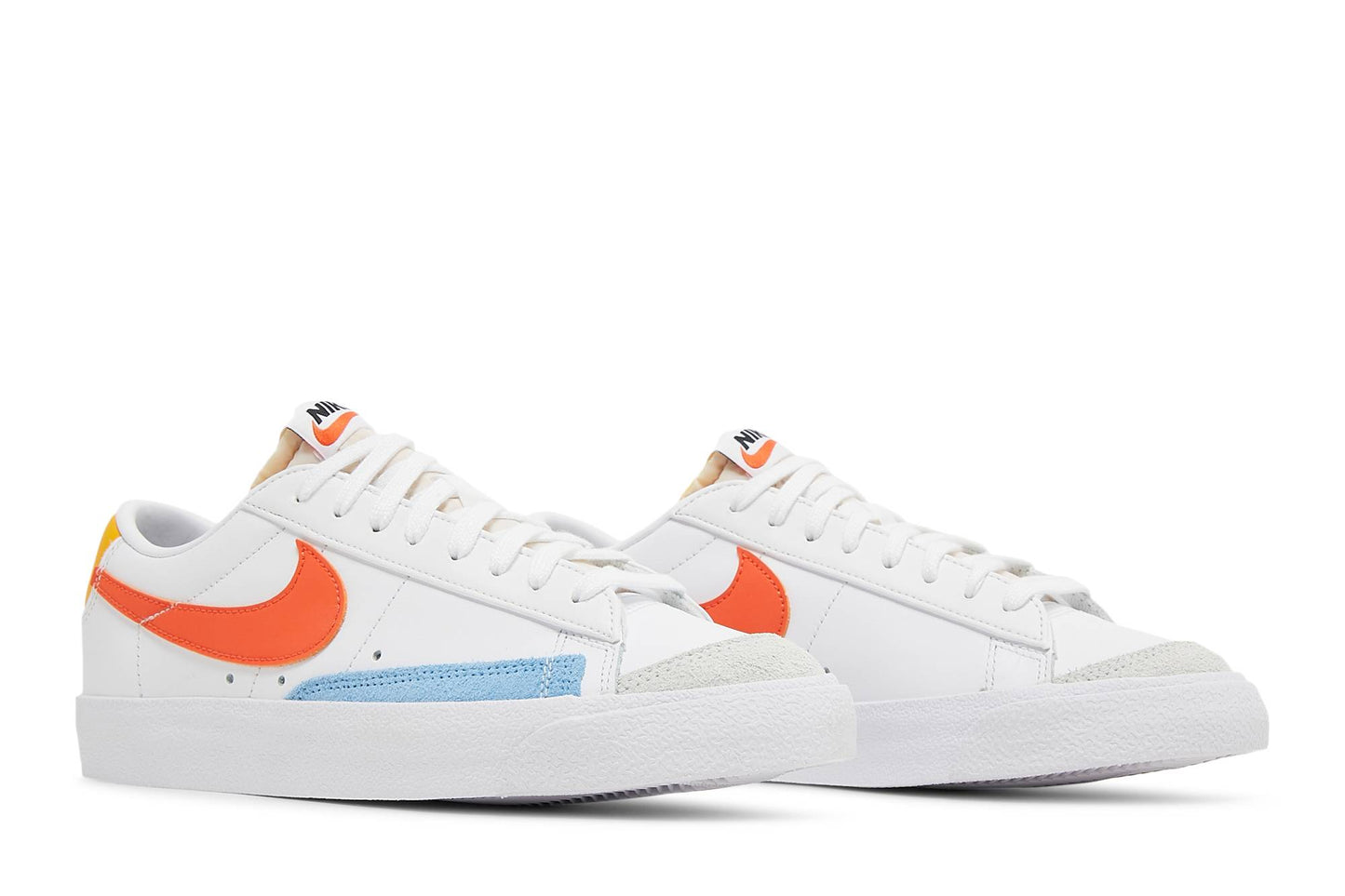 (Women) Nike Blazer Low ’77 ‘White Orange’ DC4769-105