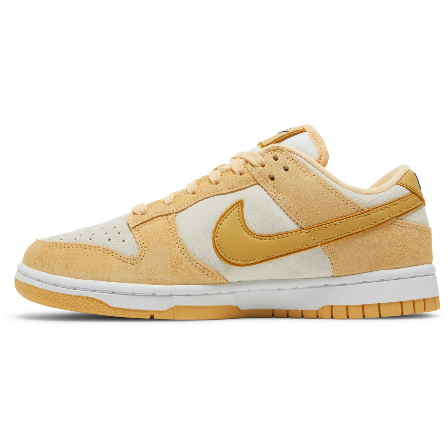 (Women) Nike Dunk Low Gold Suede DV7411-200