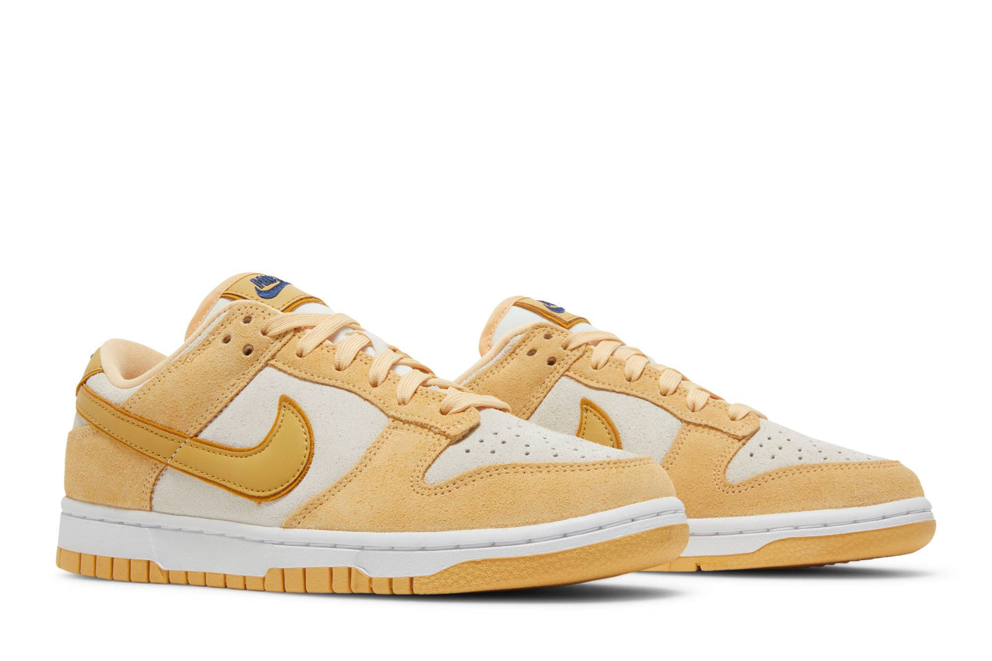 (Women) Nike Dunk Low Gold Suede DV7411-200