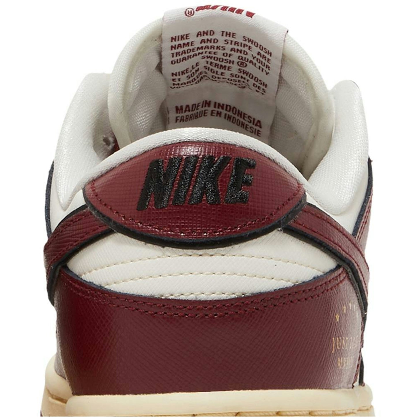 (Women) Nike Dunk Low SE Just Do It – Team Red DV1160-101