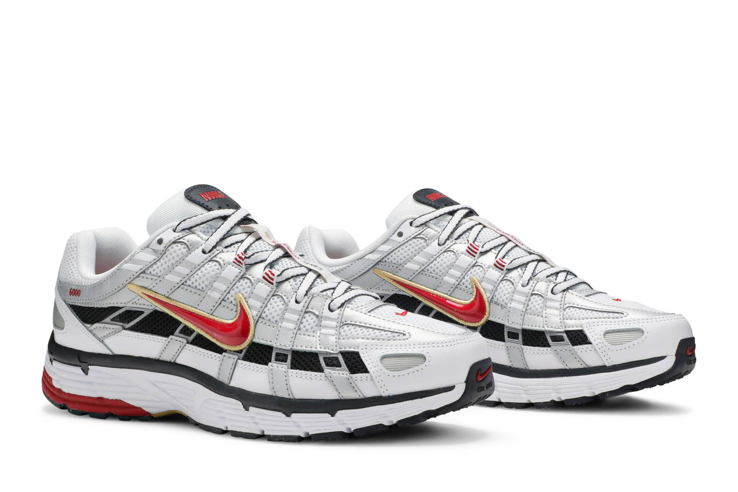 (Women) Nike P-6000 CNPT Metallic Silver Red BV1021-101