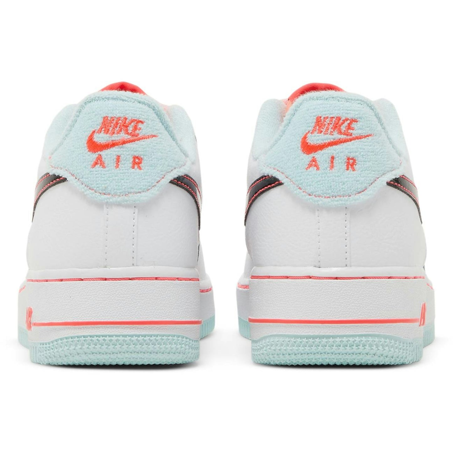 (Youth) Nike Air Force 1 07 LV8 GS White Atomic Pink DD7709-100