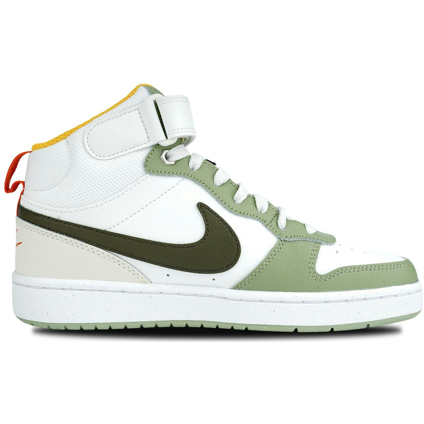 (Youth) Nike Court Borough Mid 2 Shoes ‘Off White Green’ FV3649-171