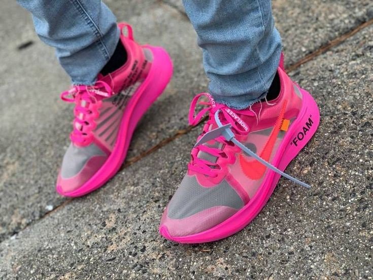 Zoom Fly SP Tulip Pink x Off-White