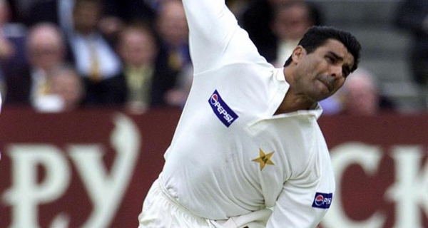 fastest to take 200 test wickets Waqar Younis 