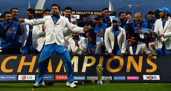 Champions Trophy winners India