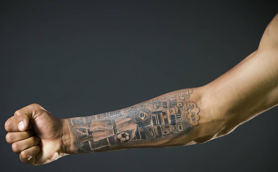 Neymar tattoos 