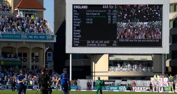 Highest ODI score in Cricket England