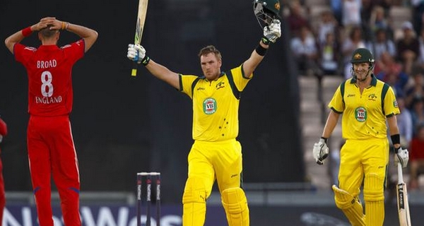 Highest individual T20I scores Aron Finch