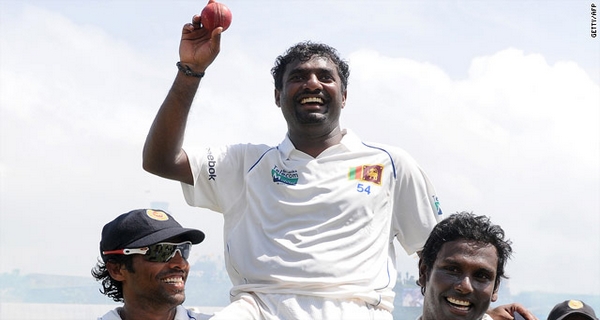 Players with highest wickets on single ground Murlitharan