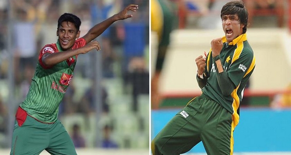 Youngest bowlers to take five wickets Amir and Mustafizur 