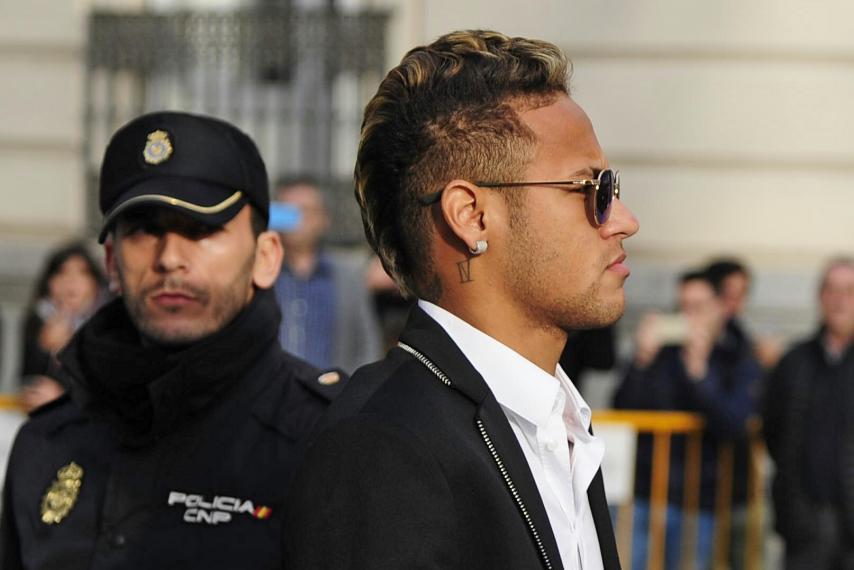 Neymar faces