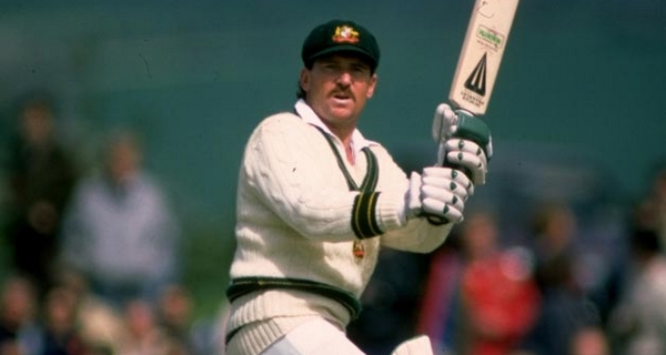 players with most Test runs Allan Border