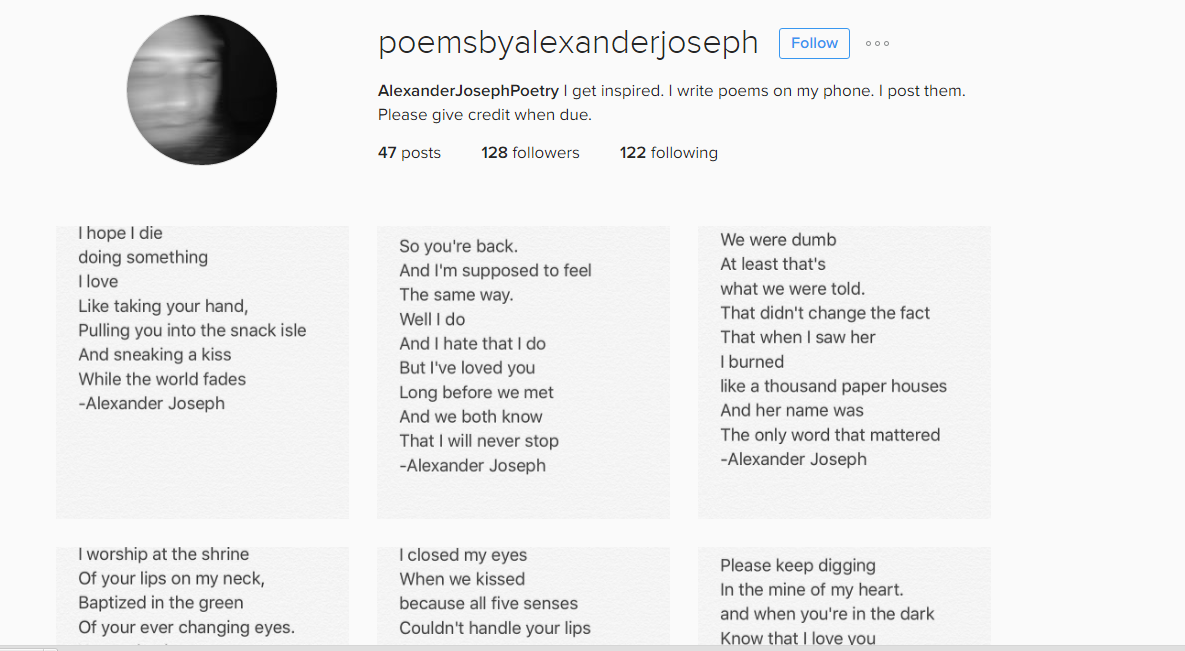 Top 10 Instagram Poets