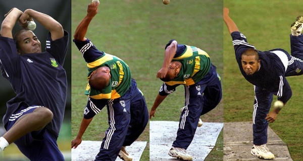 weirdest bowling action in Cricket Paul Adams