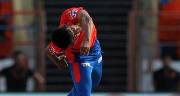 weirdest bowling action in Cricket Shivil Kaushik
